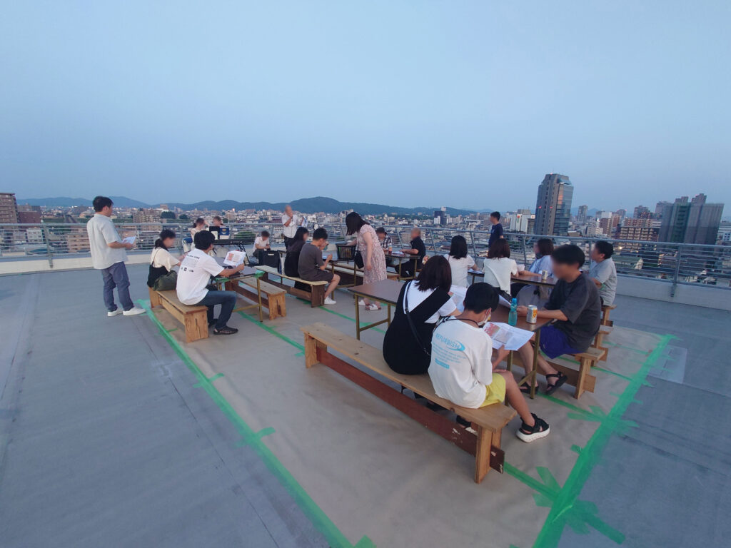 入居者交流会の様子1